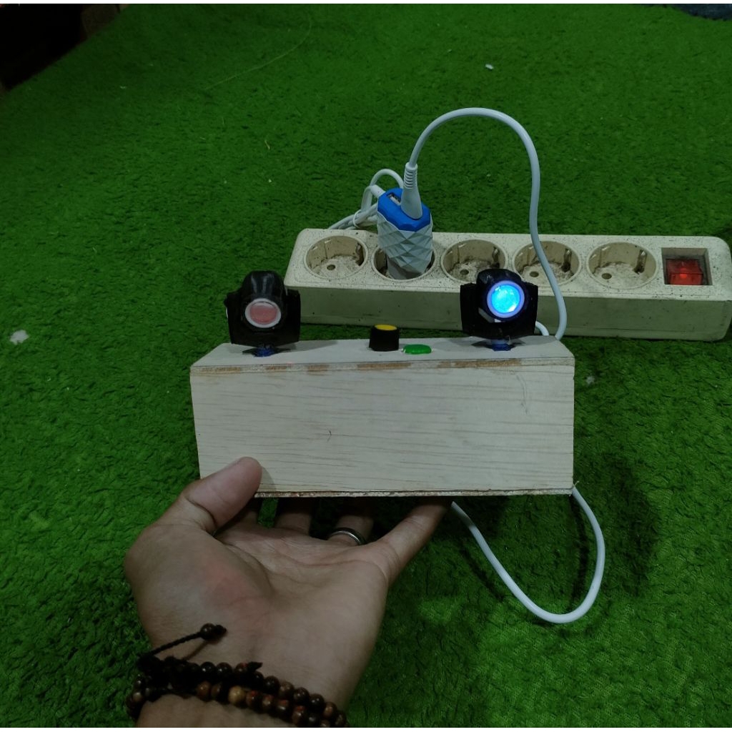 promo beam miniatur gerak lampu RGB  istimewa