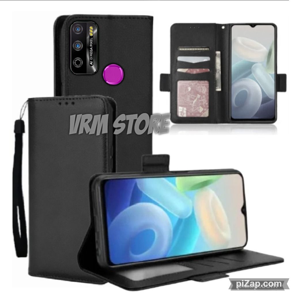 Case Dompet Hp Infinix Hot 9 Play Case Dompet Casing Hp Flip Kulit Case Wallet Leather Cover