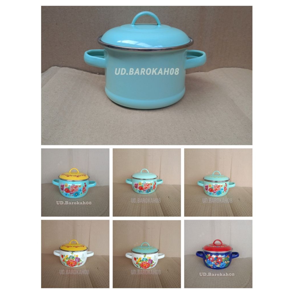 PANCI PUMPKIN ukuran 14 | BAHAN ENAMEL