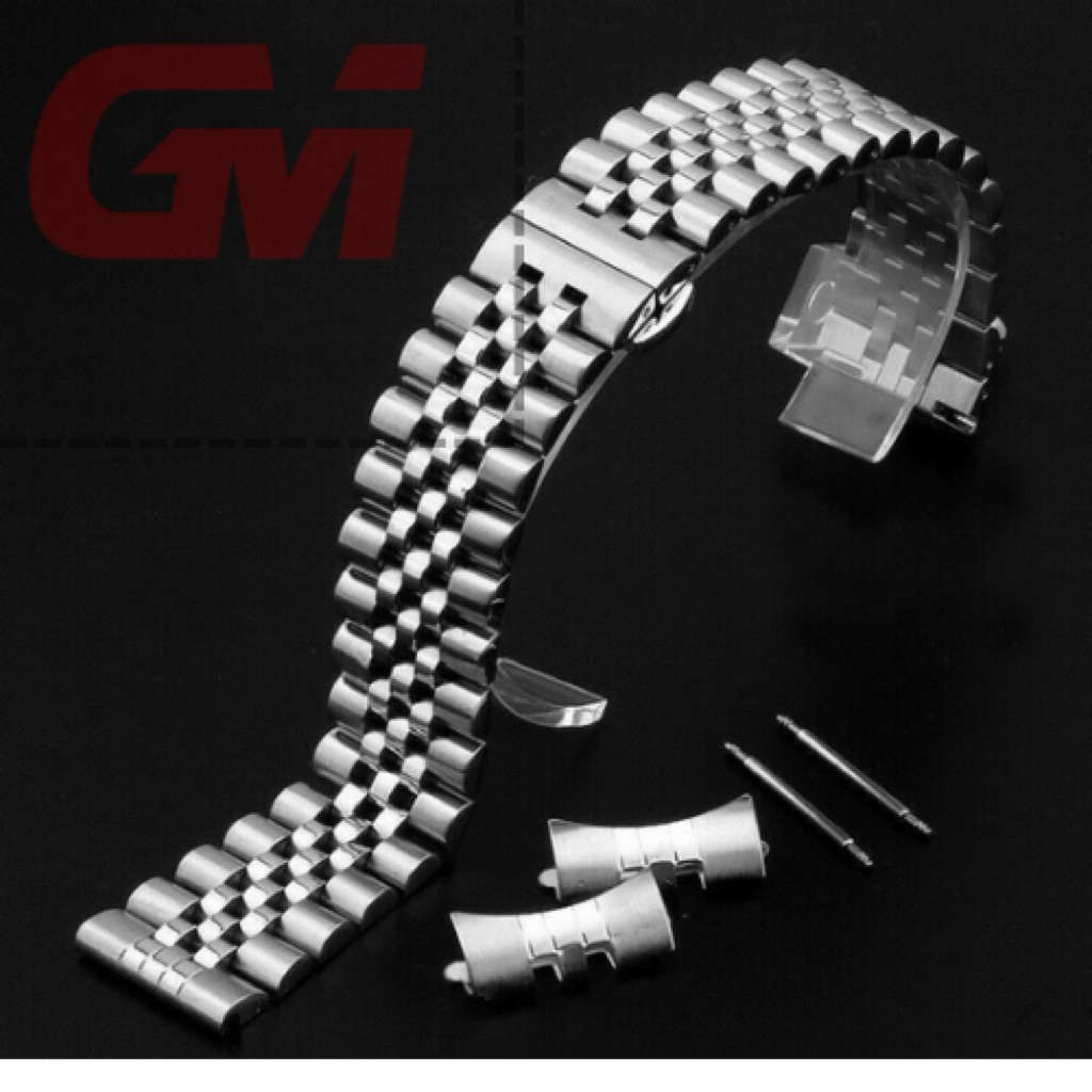 bracelet jubilee curve flat universal seamaster skx seiko 18mm 20mm 22mm 24mm