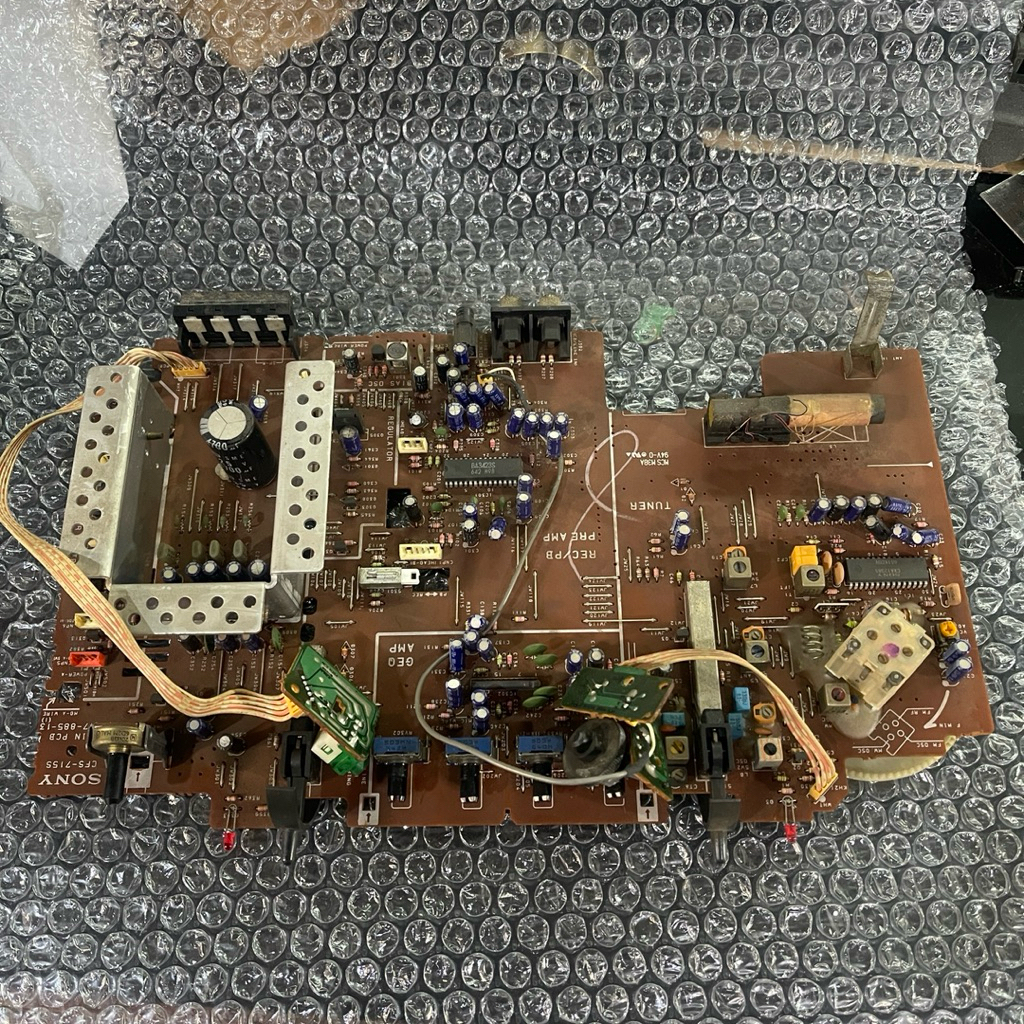 Modul PCB Power Amplifier Radio Tape SONY CFS-715S Original Cabutan ll