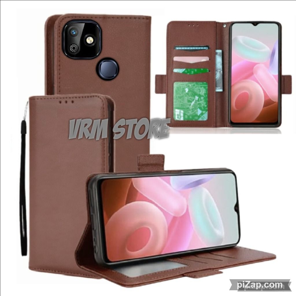 Case Dompet Hp Infinix Smart HD Case Dompet Casing Hp Flip Kulit Case Wallet Leather Cover