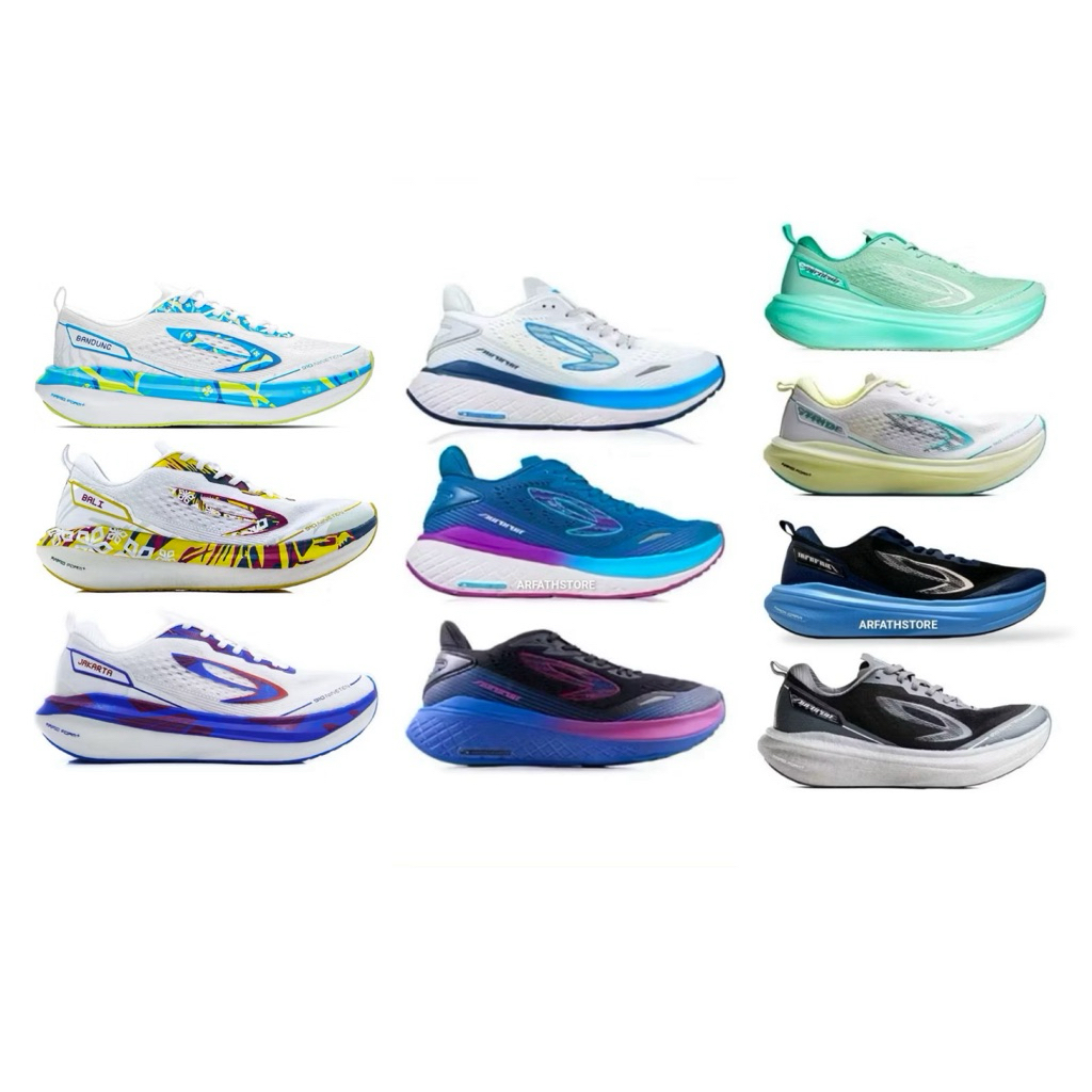 SEPATU RUNNING 910 NINETEN AURORUN - AURORUN STRIDE -AURORUN JAKARTA -AURORUN BALI 100% ORIGINAL