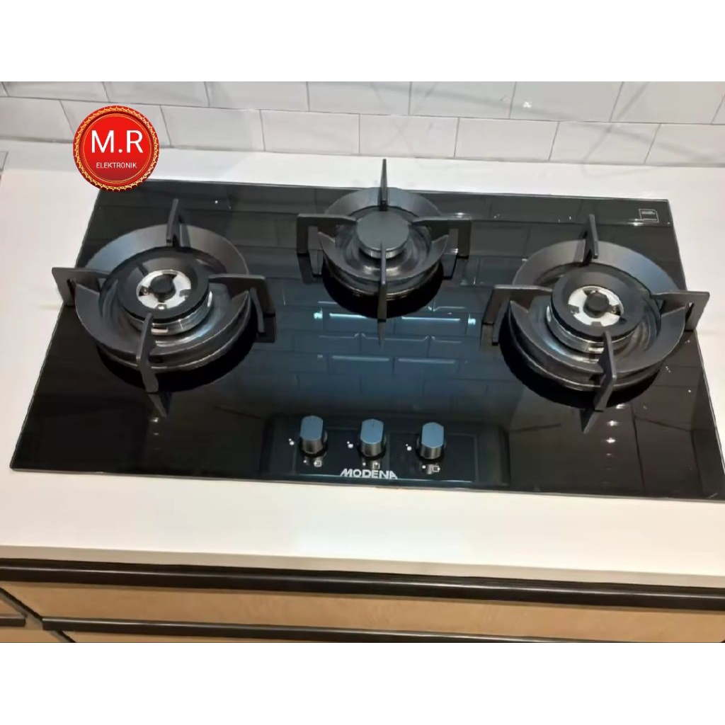 KOMPOR TANAM MODENA 3 TUNGKU BH-2933LJ GARANSI RESMI MODENA 1 TAHUN