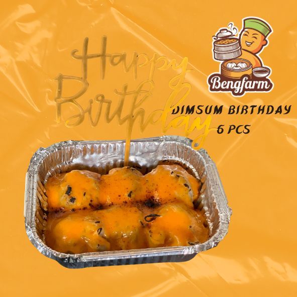 DIMSUM BIRTHDAY MENTAI 6 pcs (free chili oil)