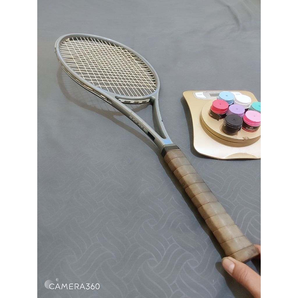 RAKET TENIS PRO KENNEX BLACK ACE 90 ORI BEKAS 360Gram