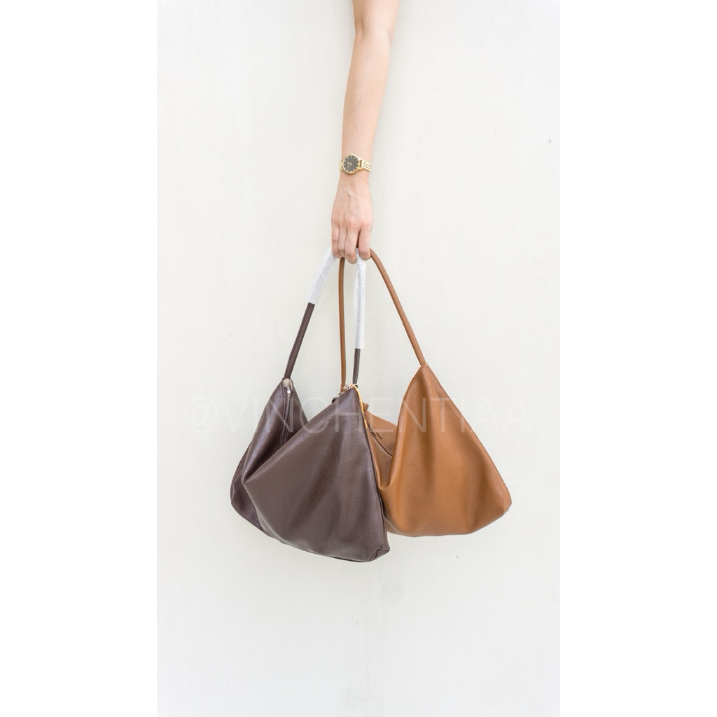 [New] Bucks and Leather zipper bag shoulder bag everyday bag tas bahu mewah