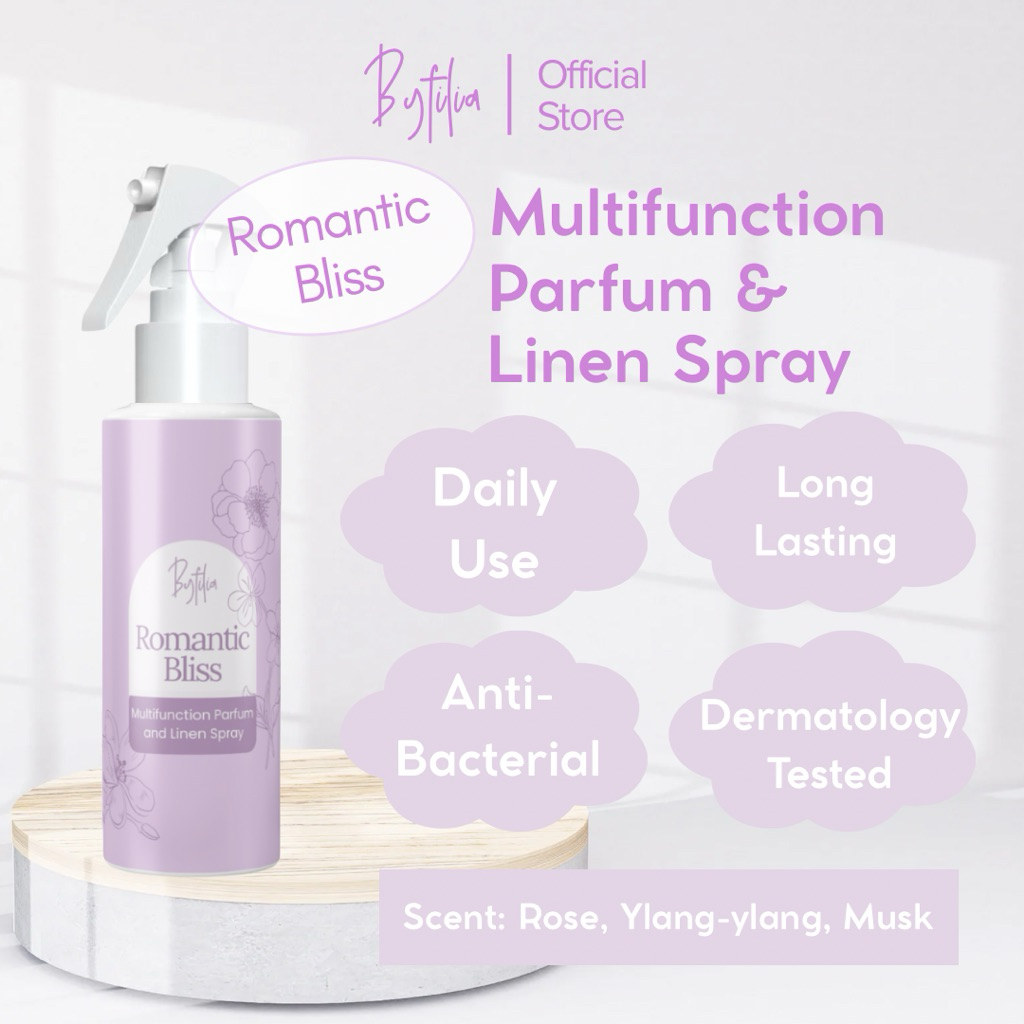 BYFILIA ROMANTIC BLISS Multifunction Parfum and Linen Spray