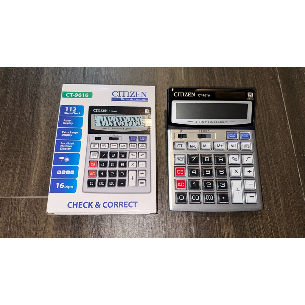KALKULATOR CITIZEN CT 9616 / 16 DIGIT