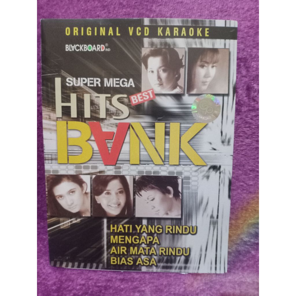 VCD SUPER HITS BANK HATI YANG RINDU
