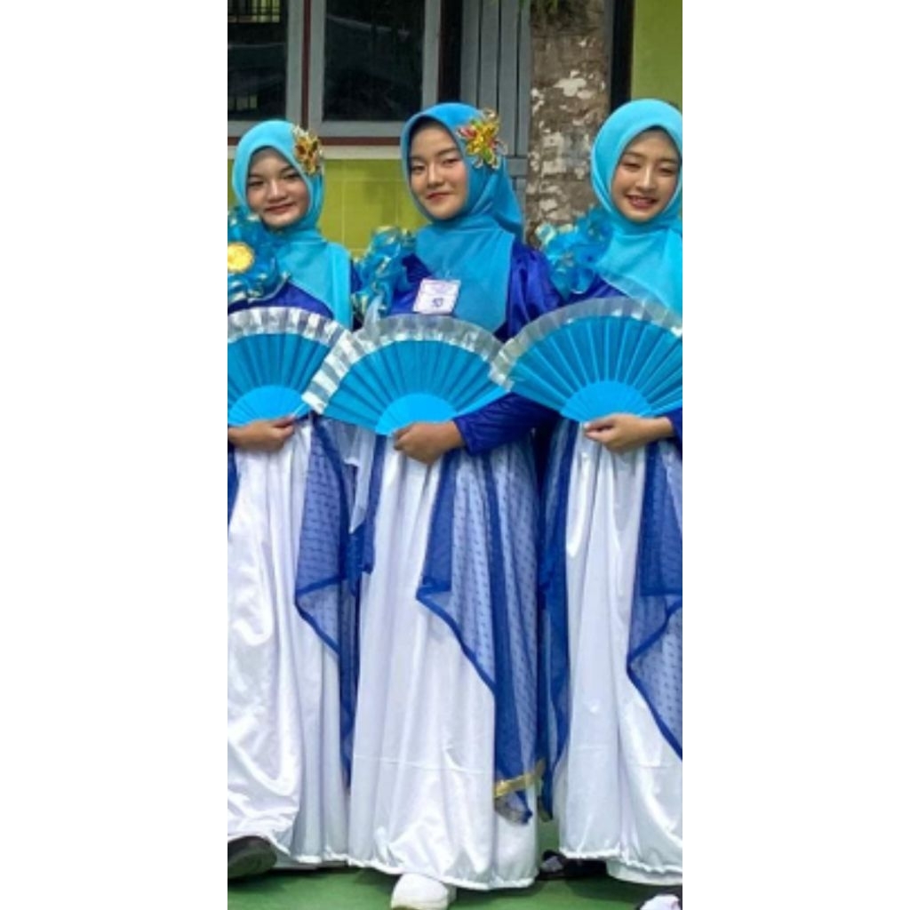 kostum tari melayu,  kostum tari muslim