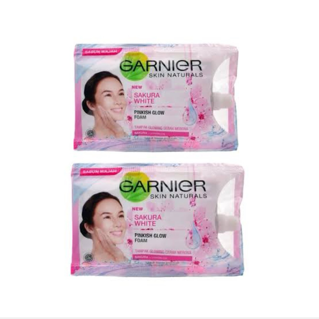 (1 renteng) Garnier Sachet Krim / Garnier Sachet Foam / Sakura / Bright Complete