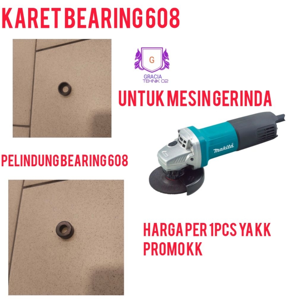 KARET BEARING 607 KARET LAKER KLAHER COVER PELINDUNG BEARING 607 PROMO