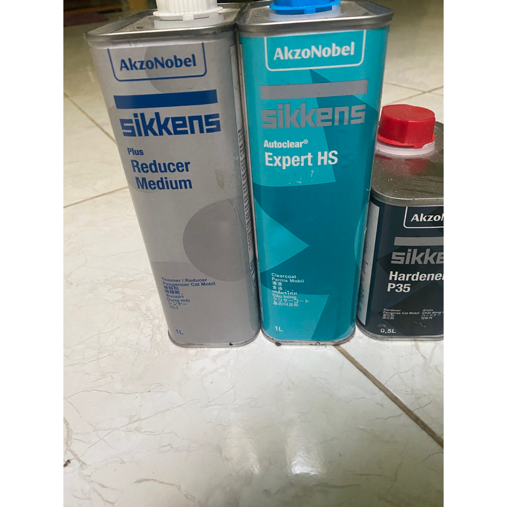 Clear sikkens Expert HS - Sikkens full set - Pernis Mobil sebening kaca