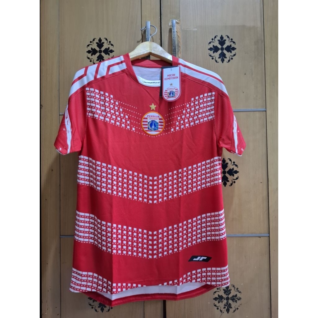 (S) JERSEY PERSIJA PREMATCH RED ORIGINAL 2025