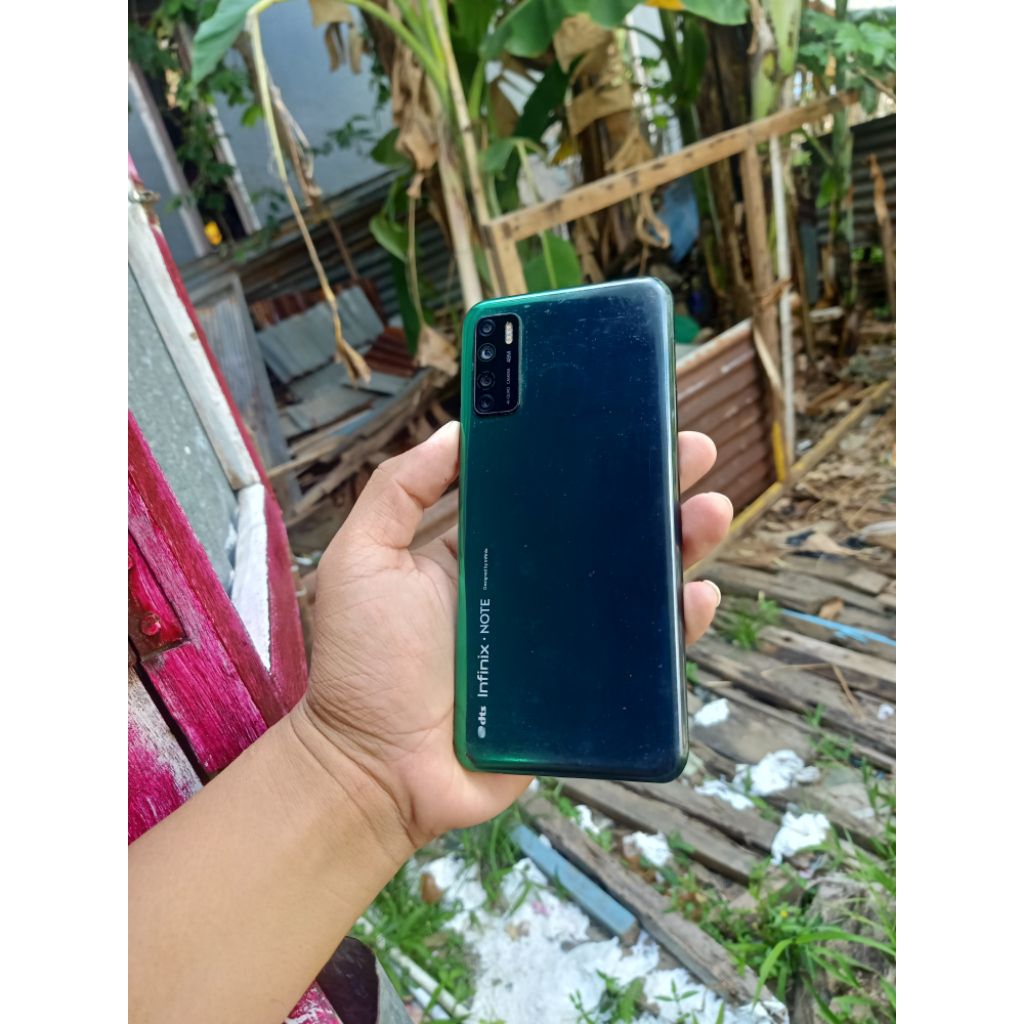 infinix Note 7 lite minus lcd mesin normal tested cek deskripsi