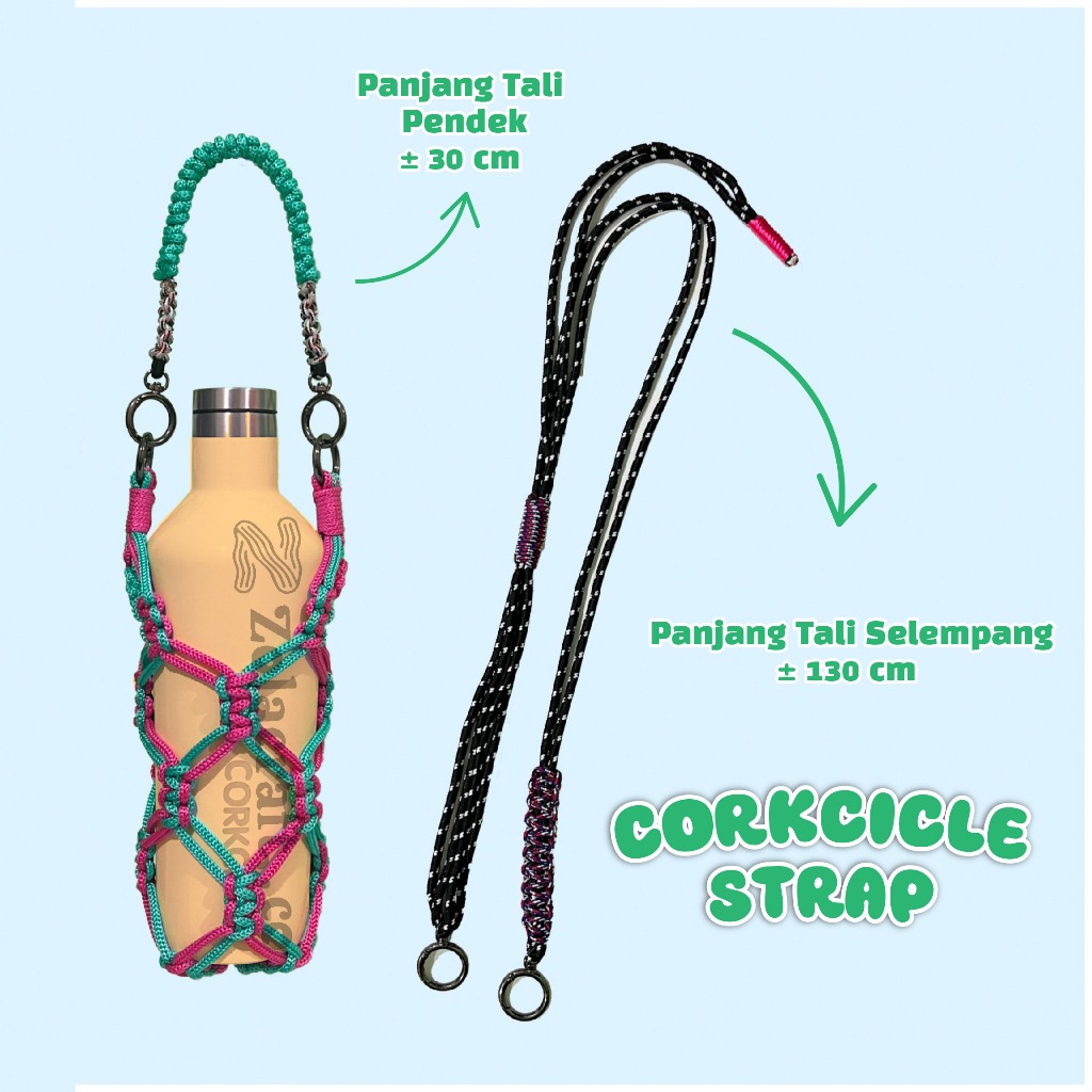 SB9B Strap Tumbler Corkcicle | Strap Starbucks Tumbler | Tali Corkcicle Tumbler | Strap Tumbler