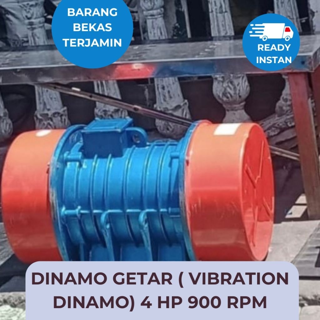 DINAMO MESIN GETAR | DINAMO VIBRATION 4 HP 3 PHASE 1000 RPM | SUPPLIER DINAMO BEKAS SURABAYA MURAH