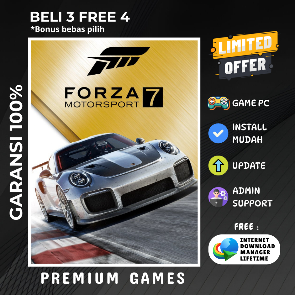 Forza Motorsport 7 Ultimate Edition | Game PC | Game Laptop | Game Komputer