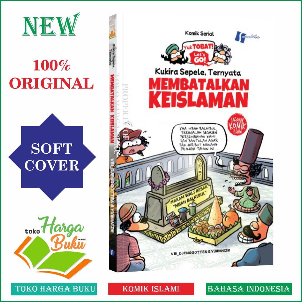 Foto Komik Membatalkan Keislaman FULL COLOR Yuk Tobat Kukira Sepele Ternyata Pembatal Keislaman Salsabila