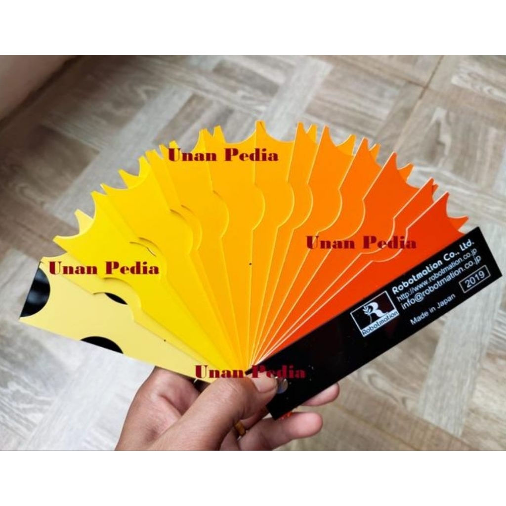 Egg Yolk Color Chart - Bagan Warna Telur