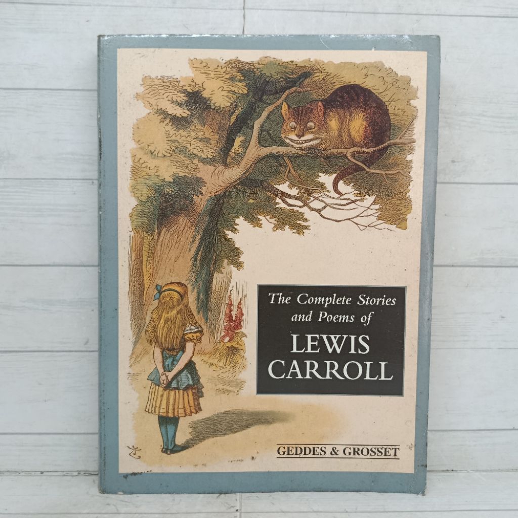 Buku The Complete Stories And Poems Of Lewis Carrol Geddes & Grosset Bahasa Inggris Tanpa Gambar