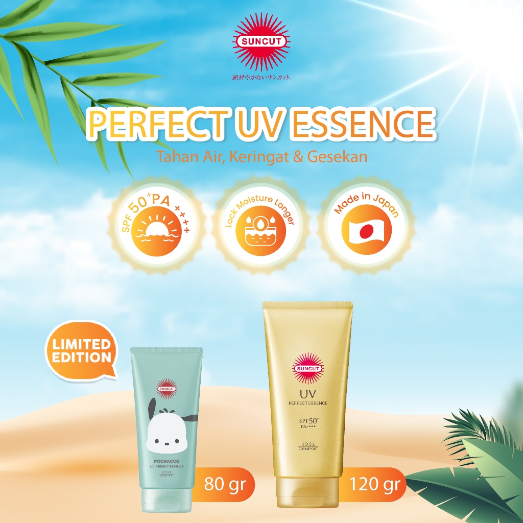 KOSE SUNCUT UV Perfect Essence SPF50+ PA++++ (Sunscreen Essence)