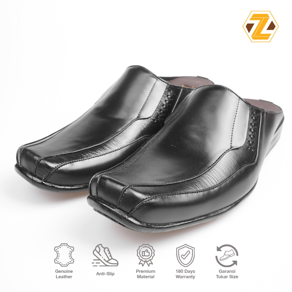 ZEGER Sepatu Selop kulit Pria - BP 405