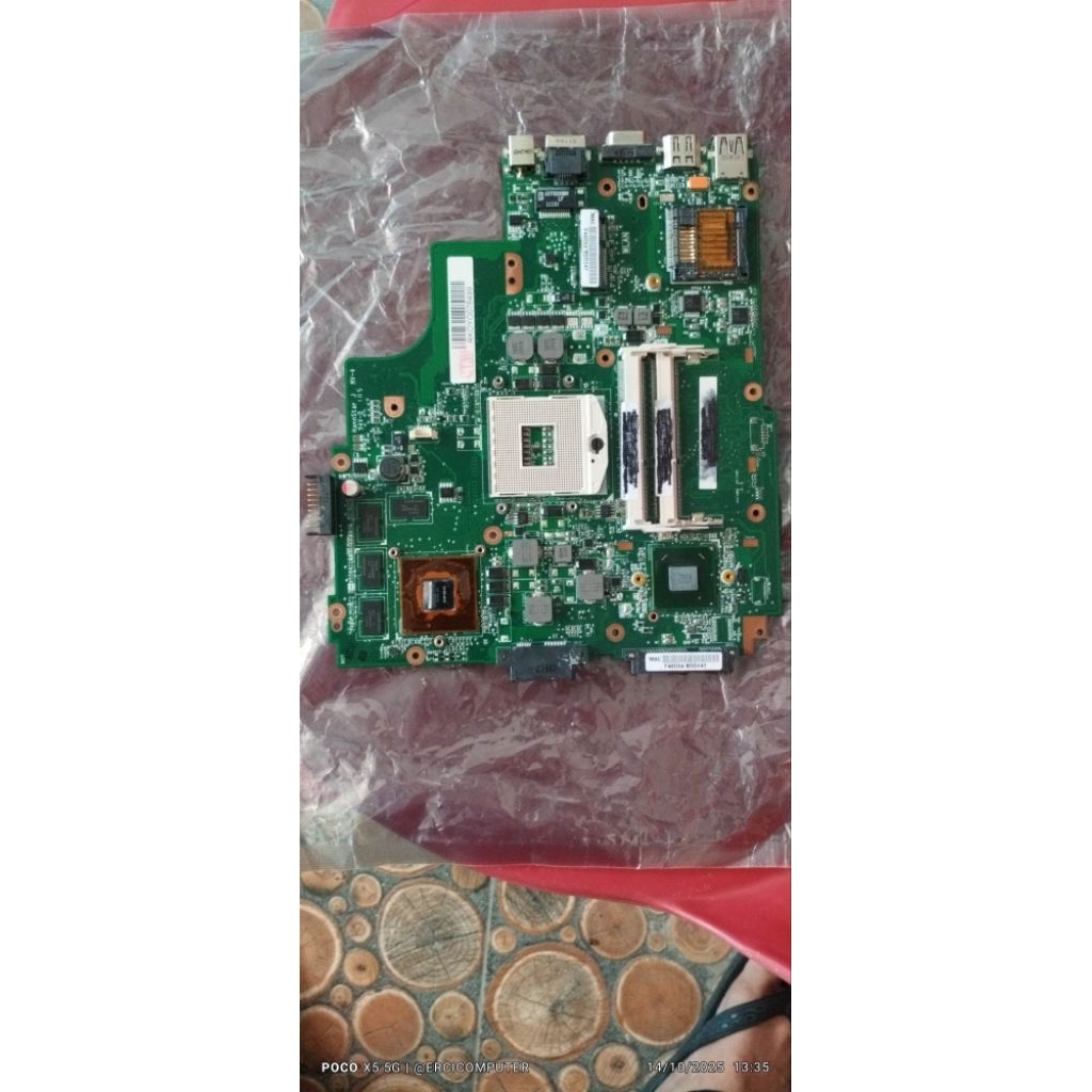 Motherboard Socket 988B rPGA Sandy Bridge dan Ivy Bridge. Asus K43/A43/X43 Series, Bahan power on, e