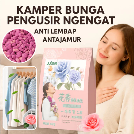 ELMO Kapur Barus Lemari Baju anti Serangga Anti Bau Pewangi ruangan Anti Lembab