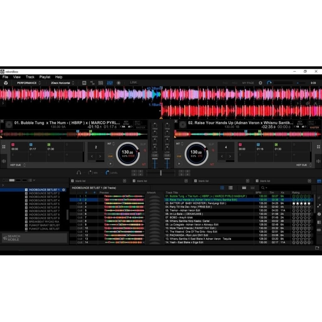 Flashdisk Paket Setlist DJ