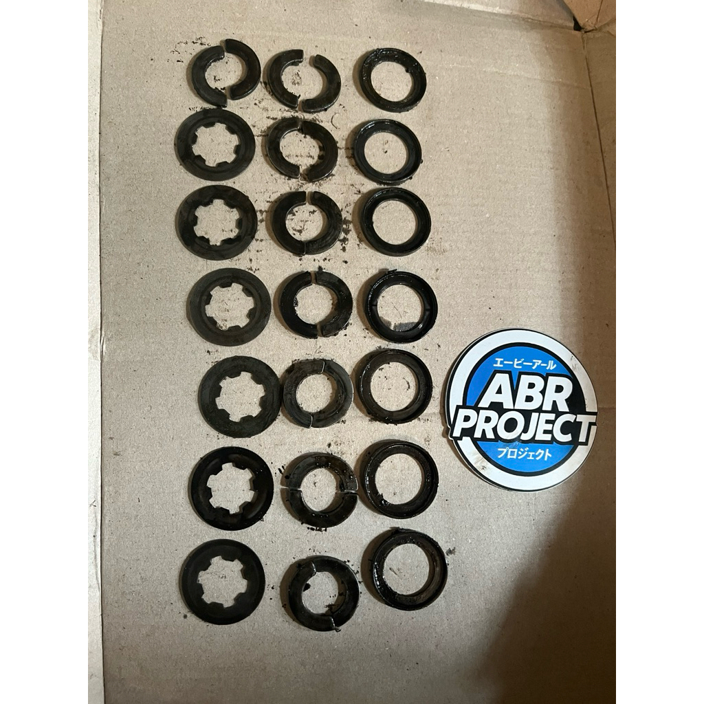 ring set kopling honda win ( ring belah)