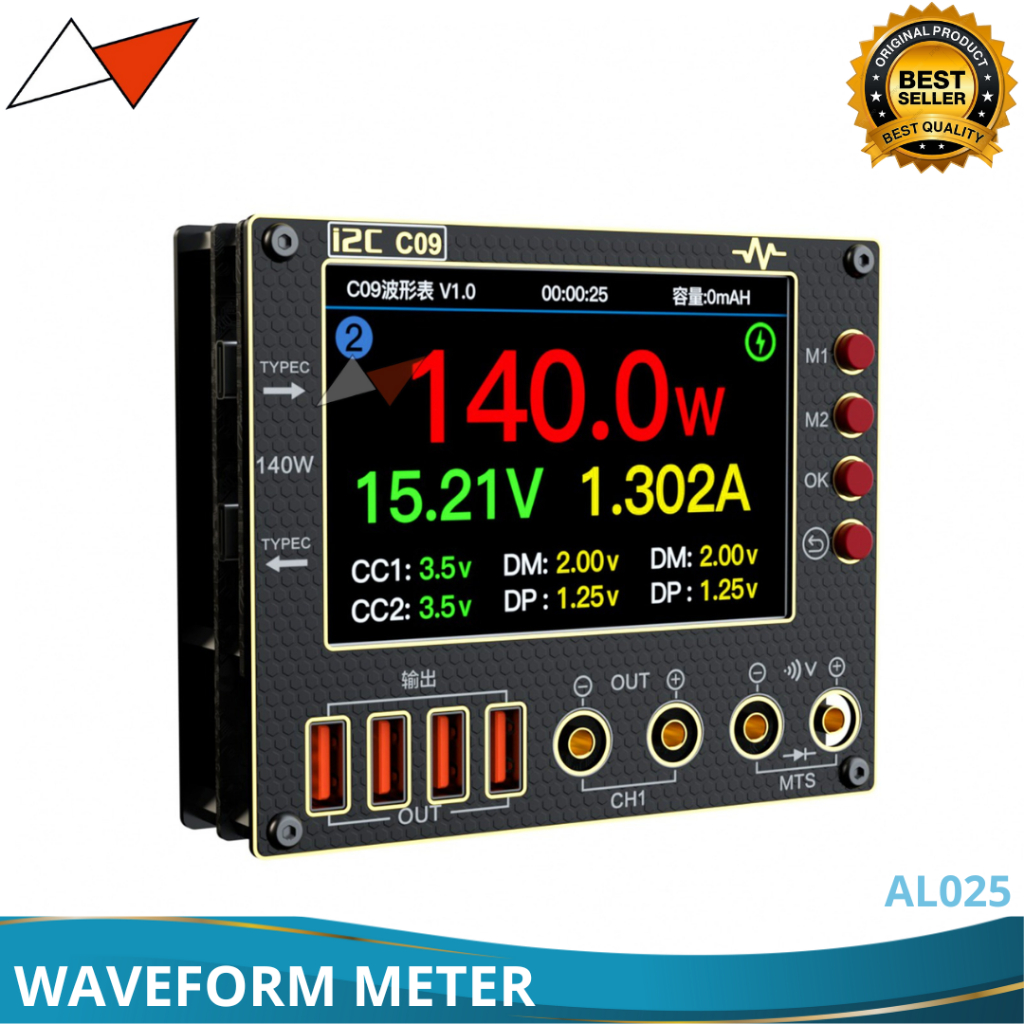 [ READY STOCK ] I2C C09 WAVEFORM METER