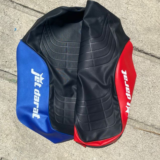 Cover Untuk Jok Rx King Jet Darat Merah - Jet darat Biru Kualitas Bagus