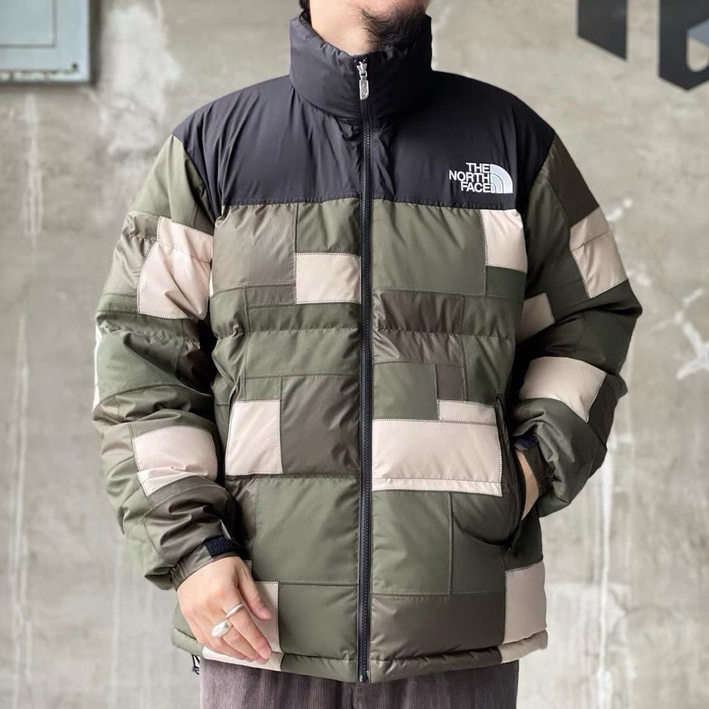 Jacket TNF x eYe Junya Watanabe Nuptse Khaki