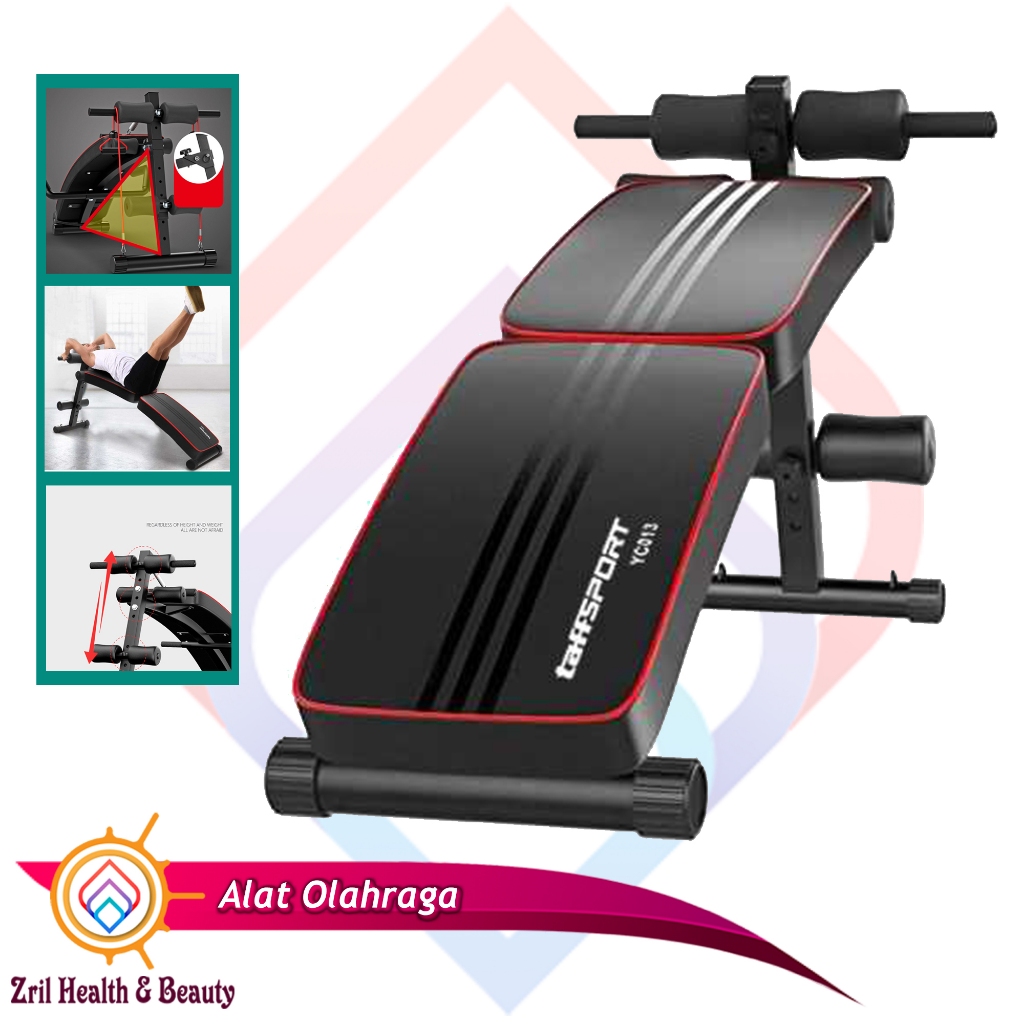 Kursi Fitness Bench Press Abdominal Muscle Foldable - 013