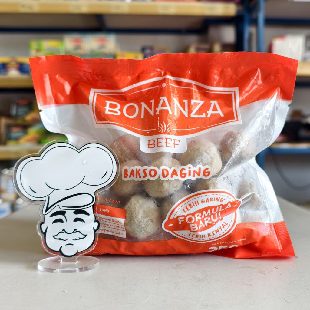 Bonanza Bakso 250Gr / Bakso Sapi Bonanza 250Gr / Daging Bakso Sapi Bonanza