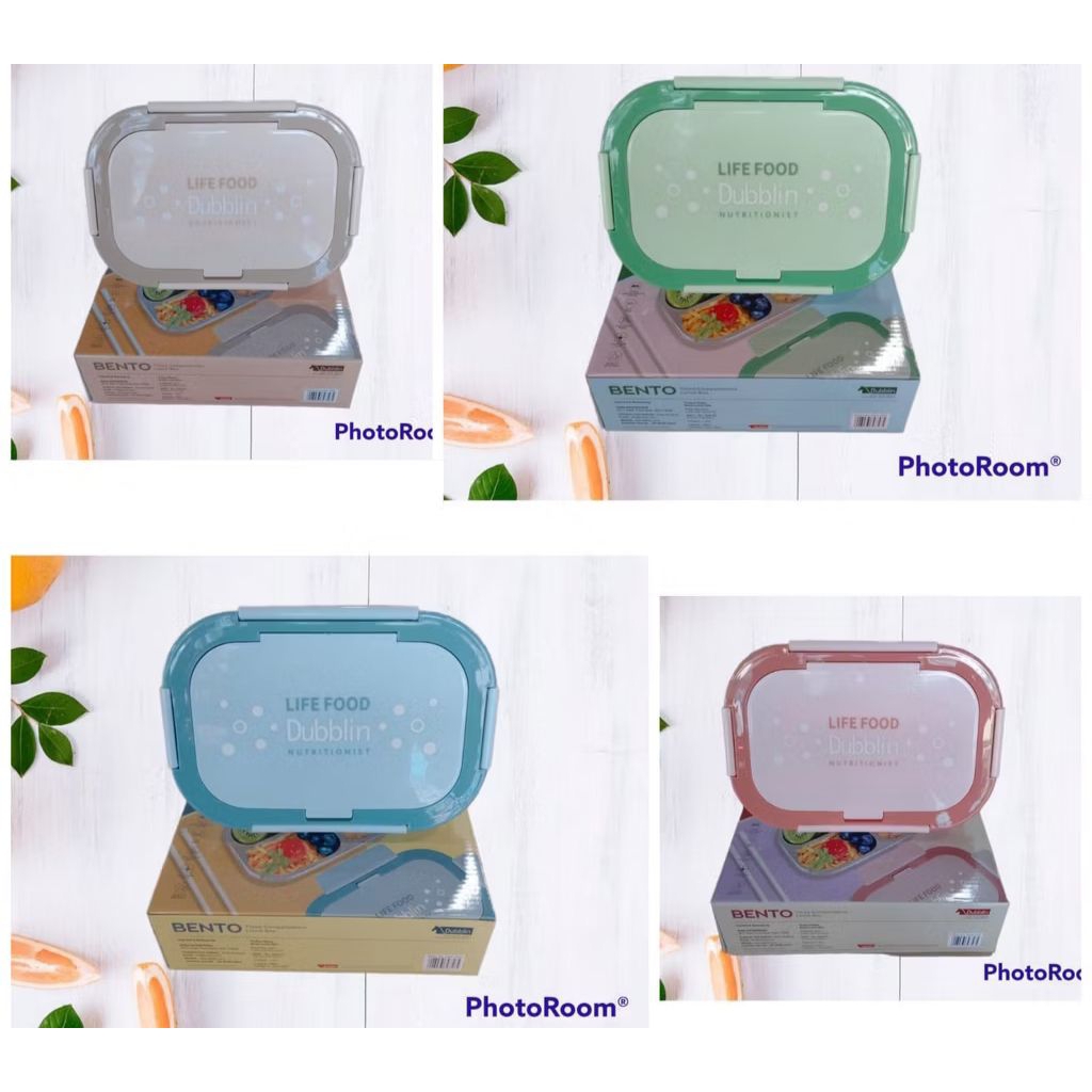 TEMPAT MAKAN STAINLESS BENTO LUNCH BOX DUBBLIN