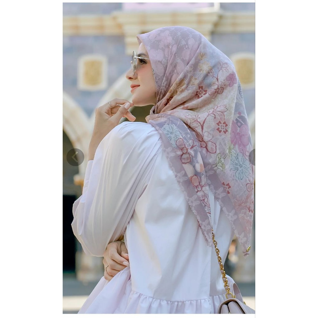 NEW FULLSET RARE buttonscarves the dream park TDP buttonscarves black viola milk tea parfum kosmetik