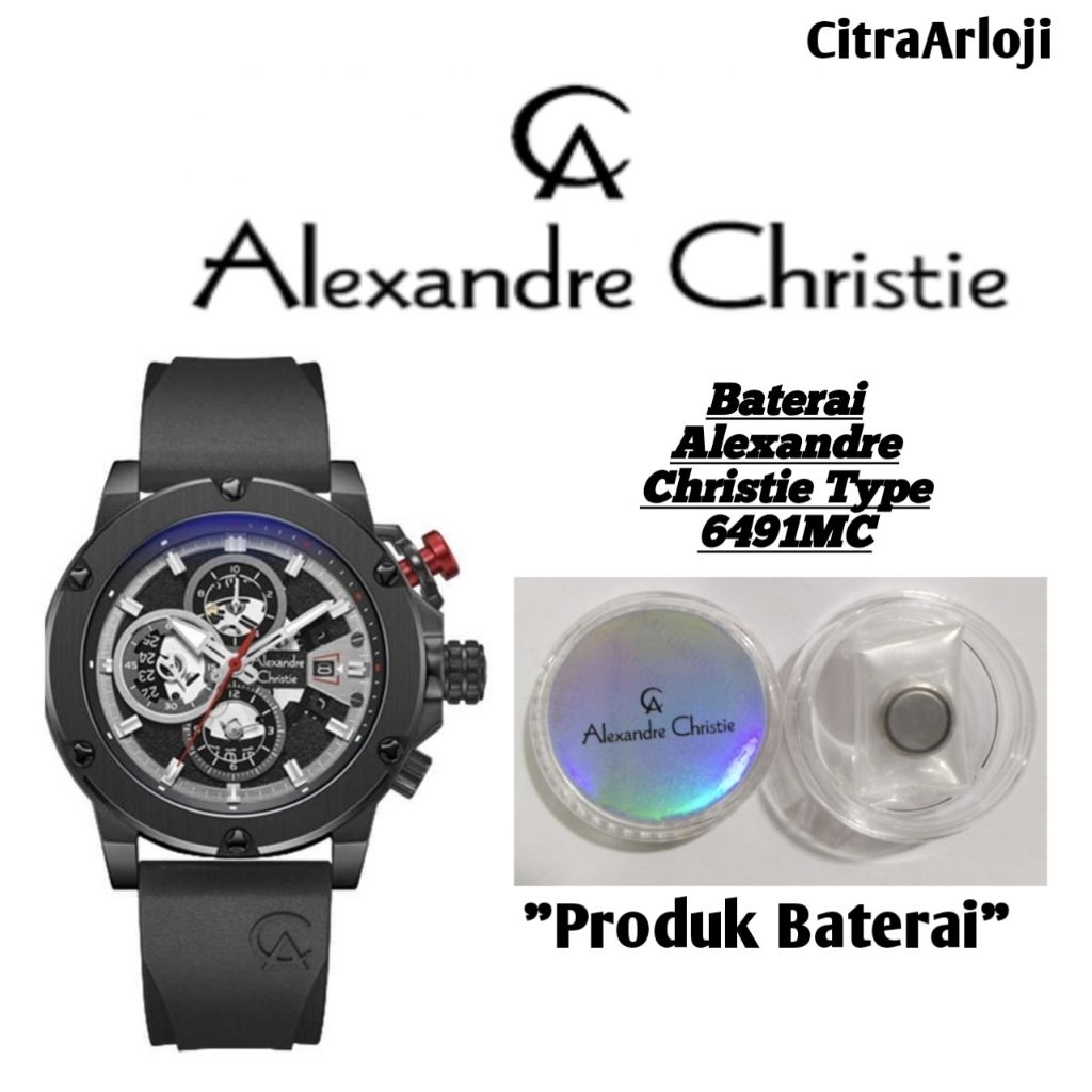 Baterai Alexandre Christie  6491MC