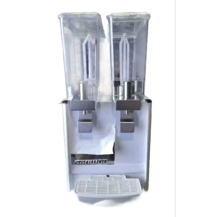 Mesin Pendingin Minuman Juice Dispenser 2 Tabung Sanwoo