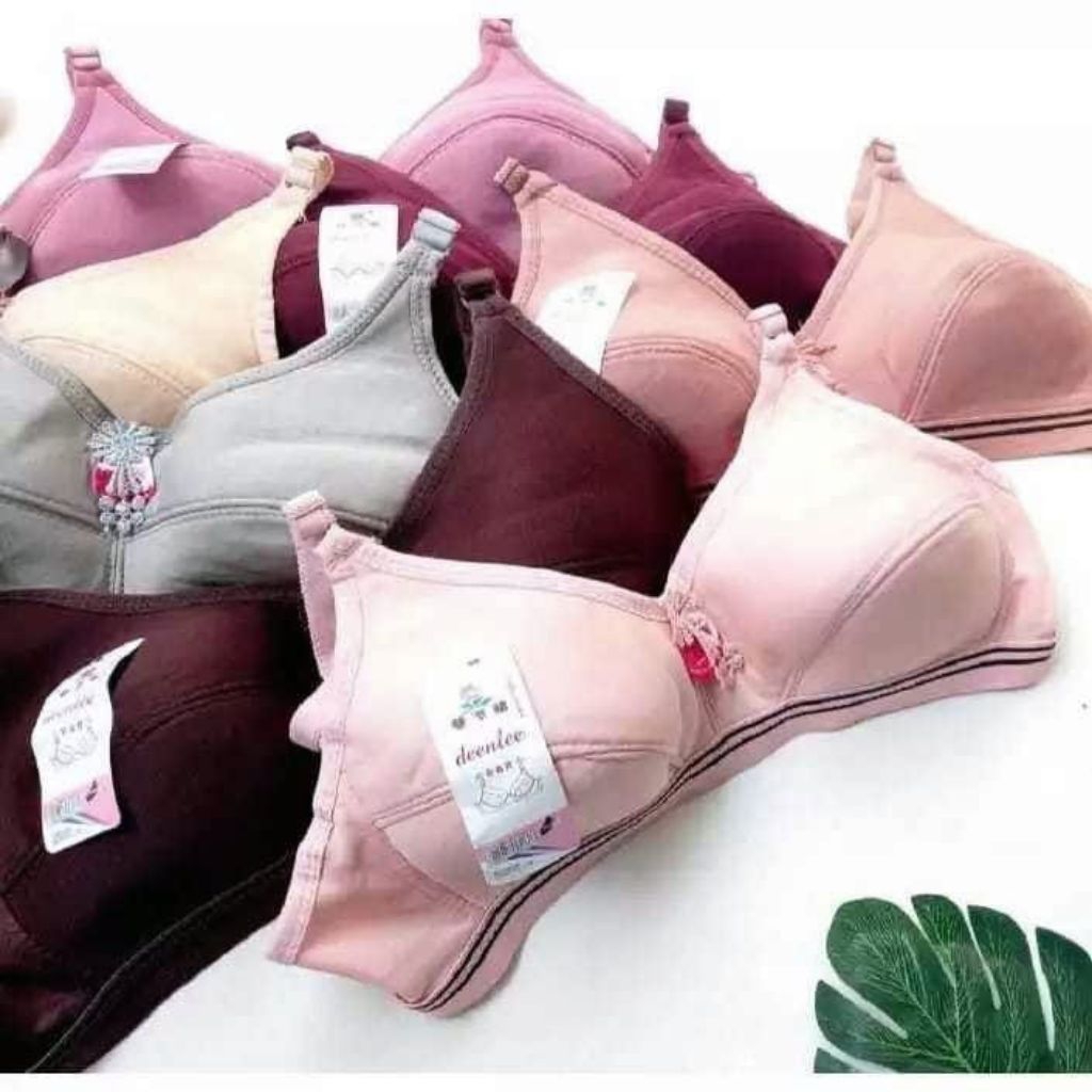 BIG SALE 12 PCS Bra Wanita Sport Tanpa Kawat Murah Meriah/Bh Anak Sekoalahan/Bra Wanita Remaja /Bh A