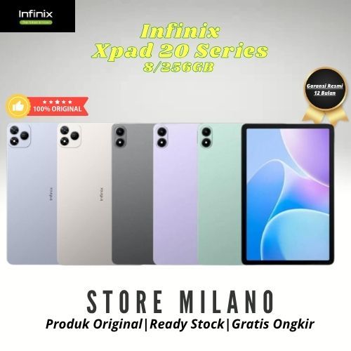 Infinix XPAD {20 | 20 Pro 8/256GB}  4G  LTE | 7000Mah | Garansi Resmi