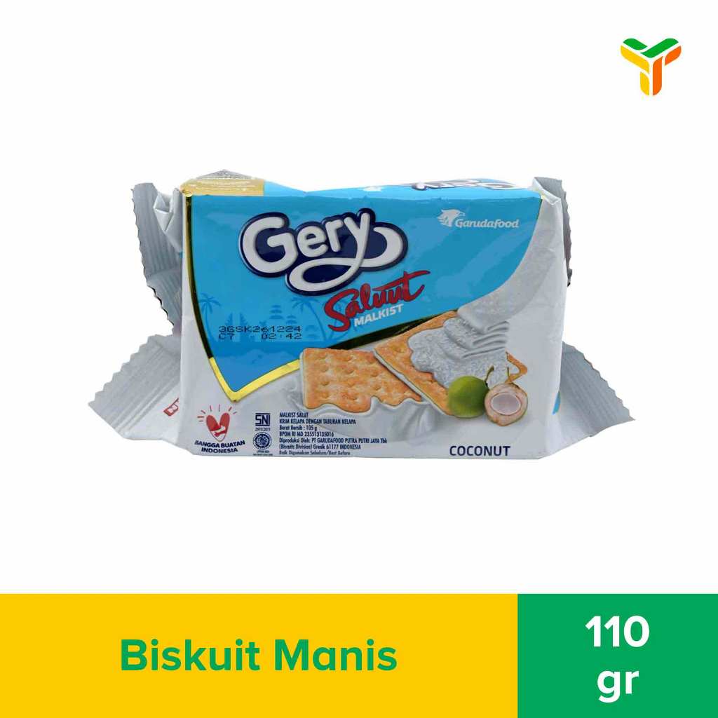 Gery Salut Malkist Coconut 110 Gram