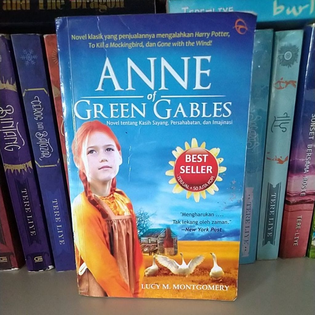 Novel preloved original Anne of Green Gables, Lucy M. Montgomery
