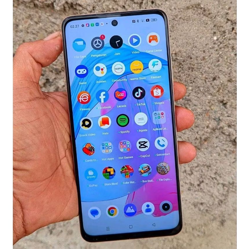 LCD Ori Asli Copotan Realme C55 / C67 5G Fullset Touchscreen