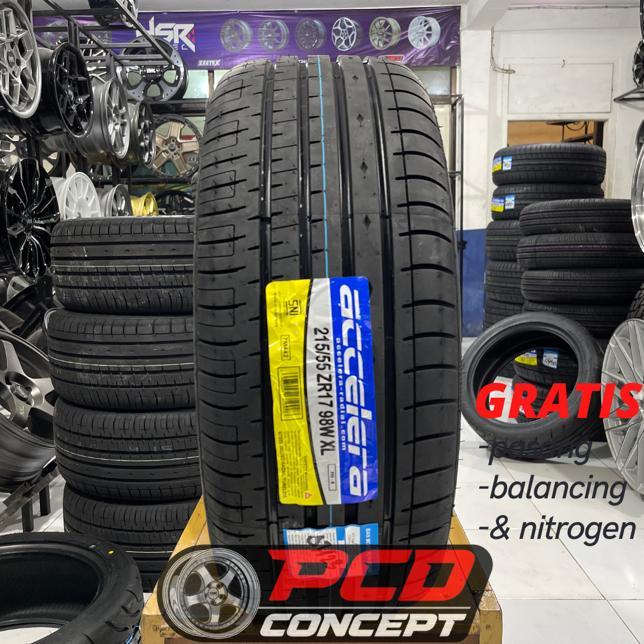 BAN MOBIL UKURAN STANDAR MOBIL HRV INNOVA 215 55 R17 ACCELERA PHI | BAN MOBIL SURABAYA KEMBANGAN TER