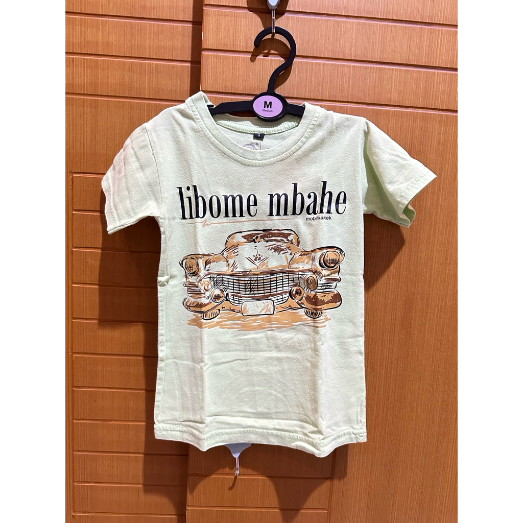 PRELOVED kaos anak hijau malang