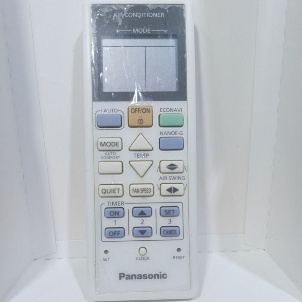 remote AC panasonic econavi auto comfort original