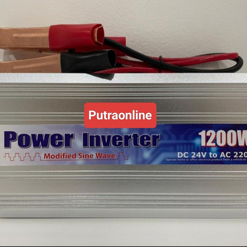 Inverter 1200 Watt DC 24V - AC 220V USAT / inverter 24 Volt ke 220 Volt 1200W Usat